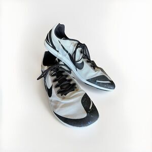 Nike Zoom Running Shoes Lightweight‎ Athletic Sneakers Black White Size 15